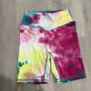 Vitality Tie-Dye Biker Shorts